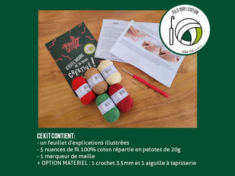 Kit de Crochet : La Pizza