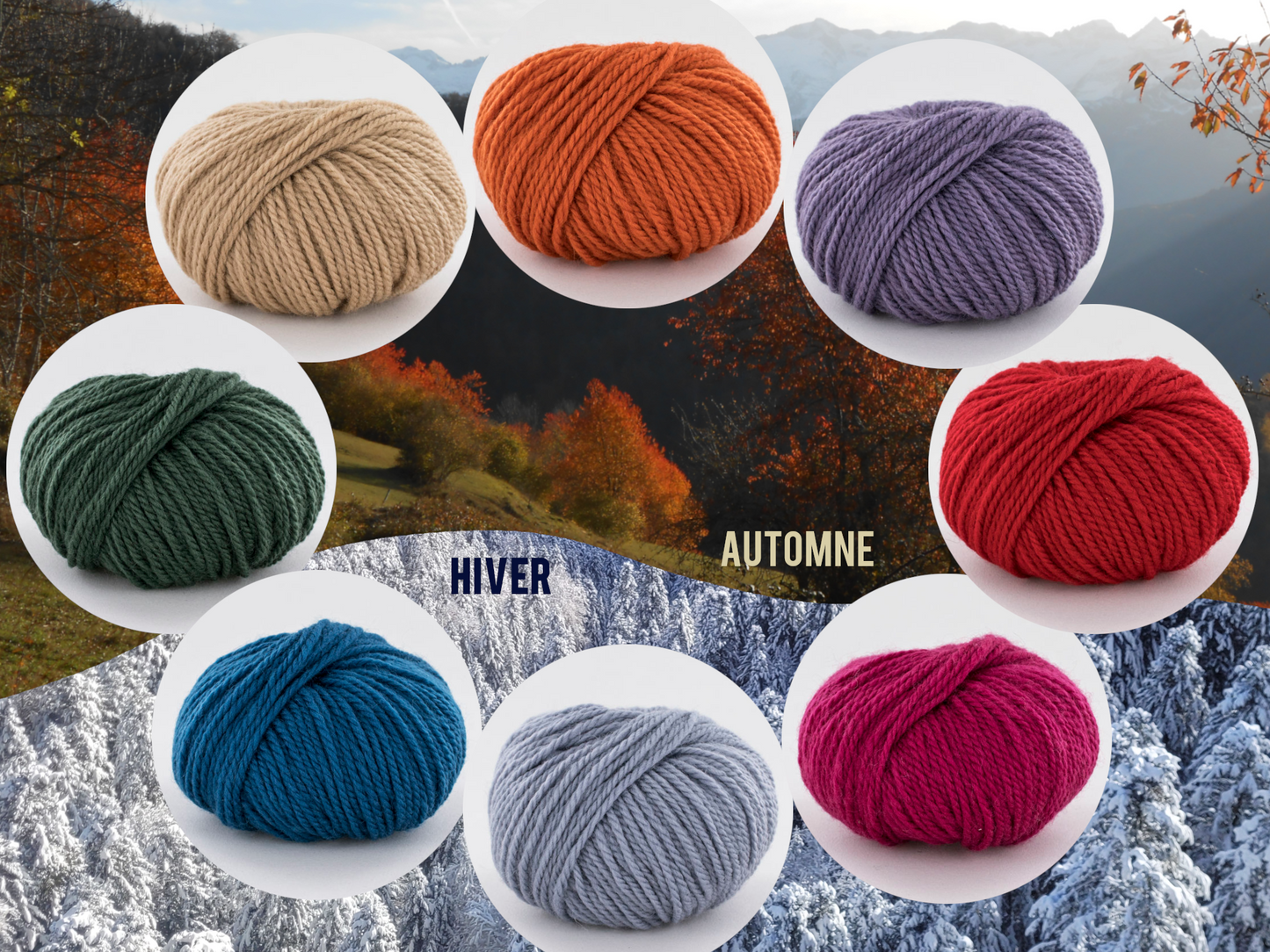 Kit de Tricot : Le Col Antenac