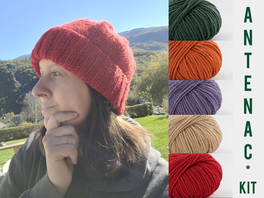 Kit de Tricot : Le Bonnet Antenac