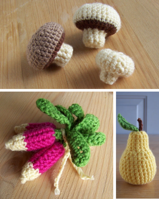 Patron de la dinette au crochet