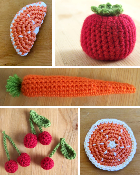 Patron de la dinette au crochet