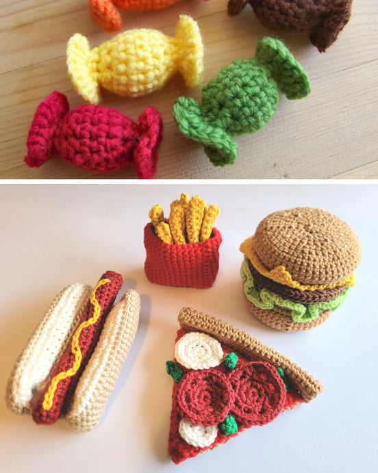 Patron de la dinette au crochet