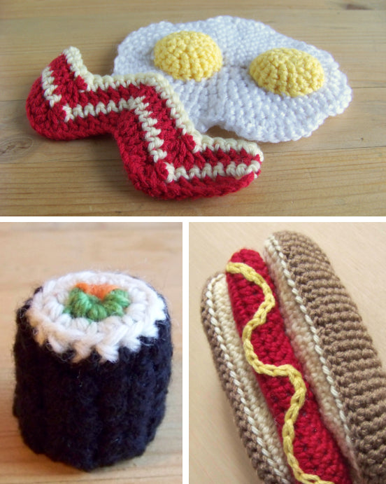 Patron de la dinette au crochet