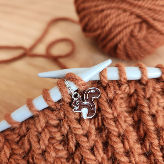 Marqueurs de mailles - Ecureuils