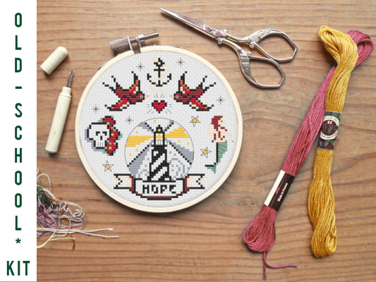 Kit de Broderie : Old School Tattoo