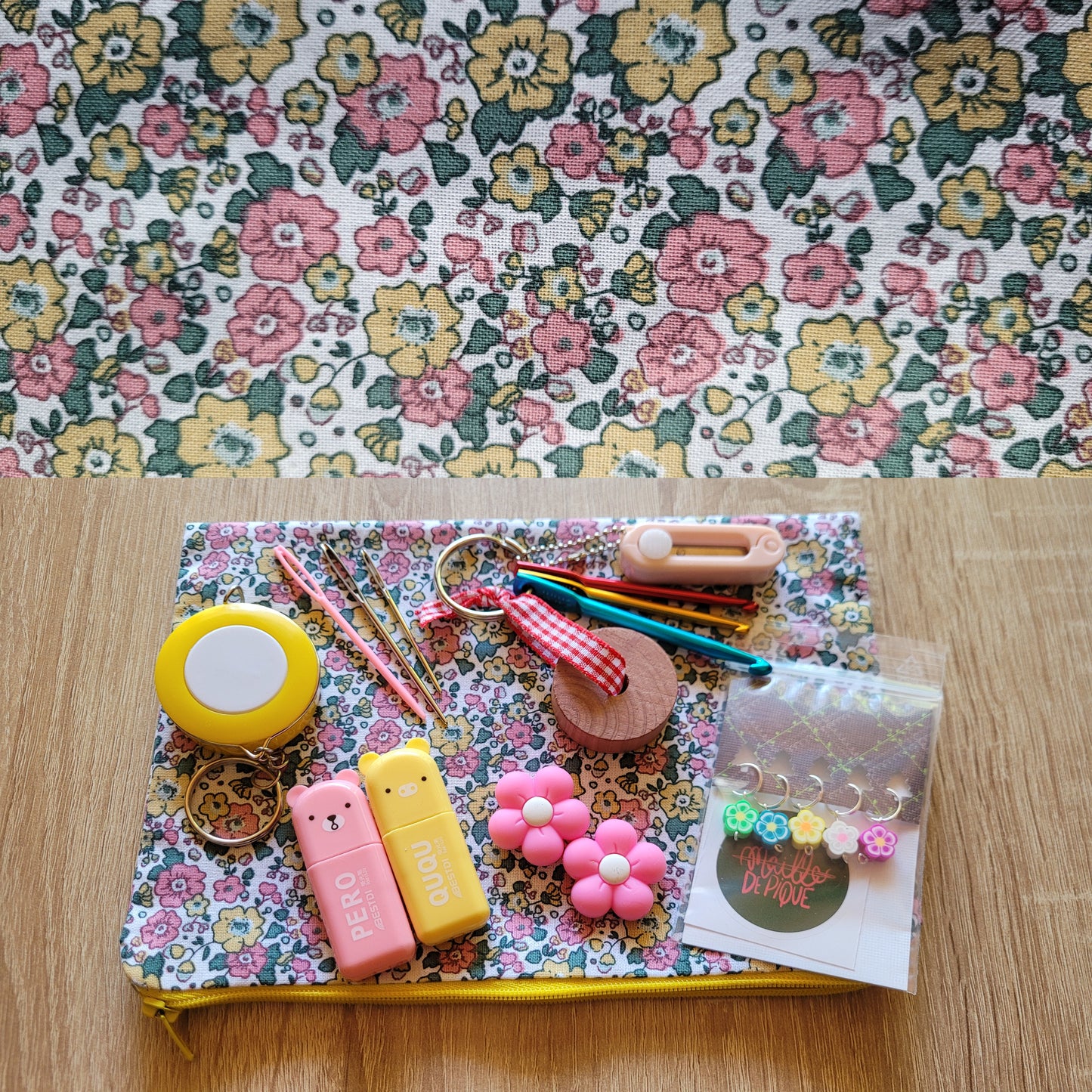 La trousse des indispensables - Printemps Rose